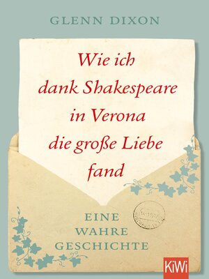 cover image of Wie ich dank Shakespeare in Verona die große Liebe fand